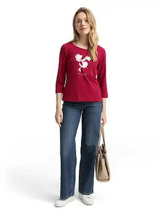 TOM TAILOR | Shirt | dunkelrot